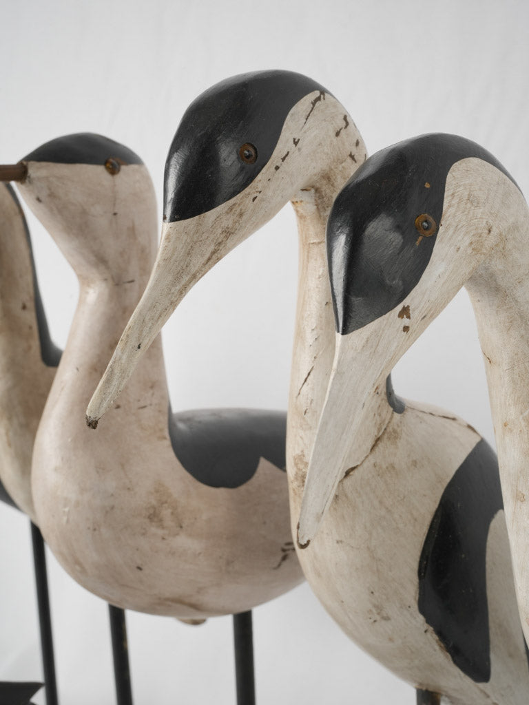 Aged Seabird Figurines