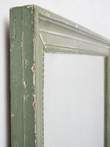 Louis XVI mirror w/ green frame - 33"