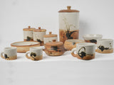 Glazed Stoneware Kitchen Utensil Collection