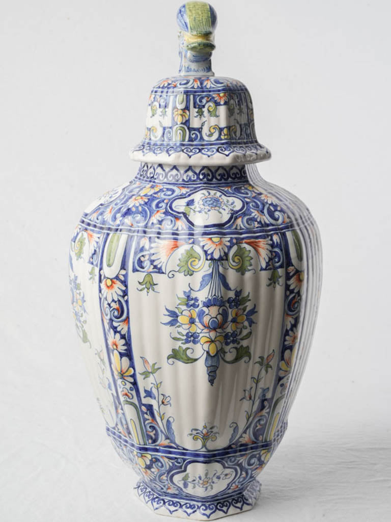Historic European-style lidded jar  