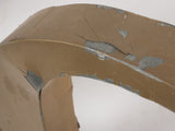 Huge antique French shop sign from a milliner 96½"