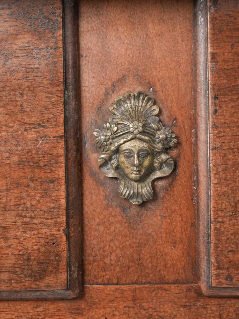 Antique French walnut commode - 30¼"