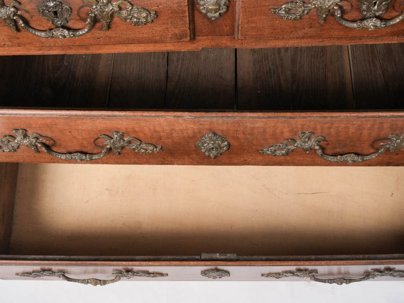 Antique French walnut commode - 30¼"