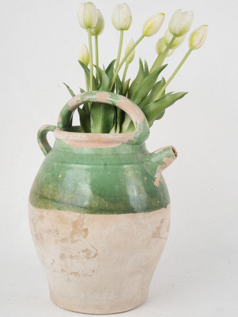 Vintage terracotta water pitcher