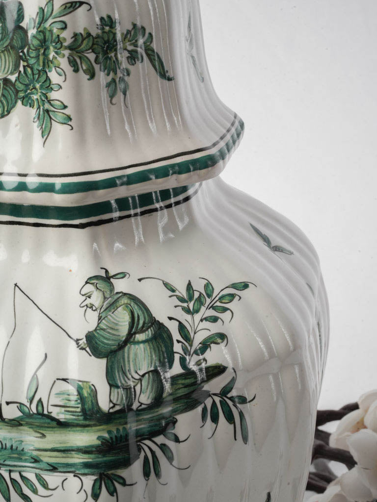 Elegant mid-century pharmacy container  