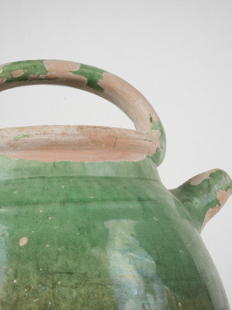 Rustic elegant terracotta pitcher 
