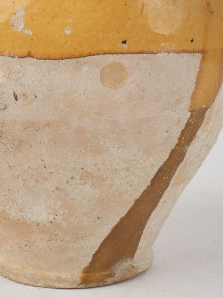 Earthy toned vintage flower vase  