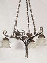 French charm ornamental glass lantern