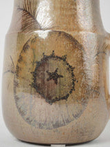 Terrific vintage French ceramic pitcher