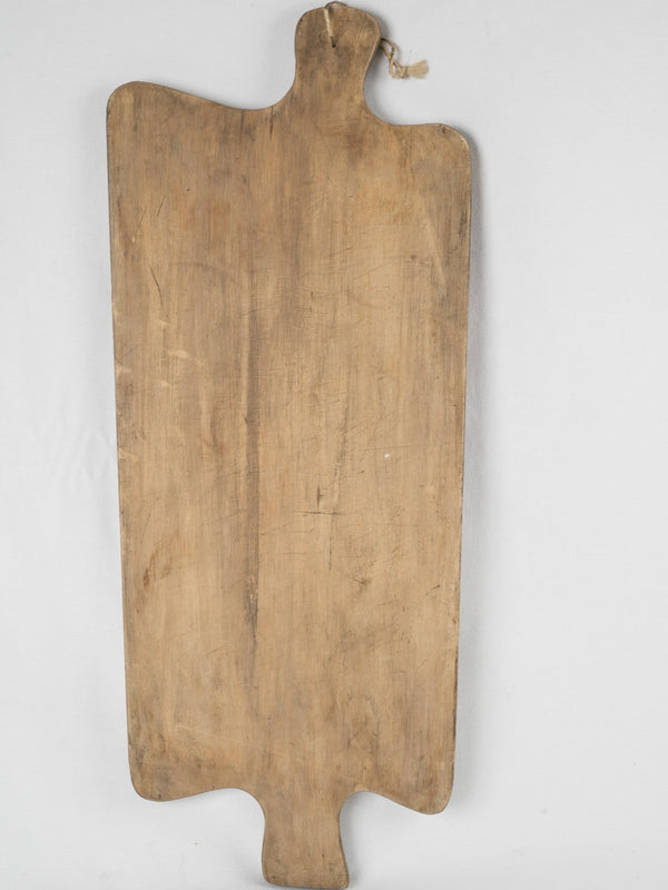 Extra-long cutting board w/ 2 handles 35"