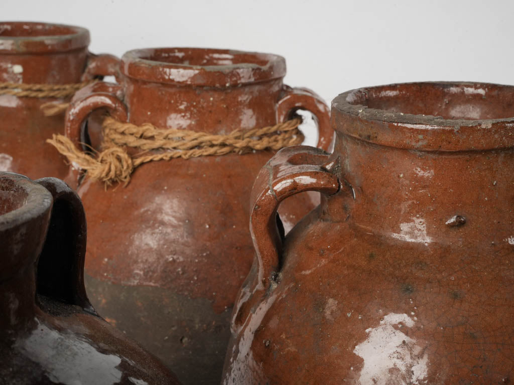 Historic vintage Spanish kitchen pot  