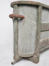 Antique French zinc bathtub - 26½"