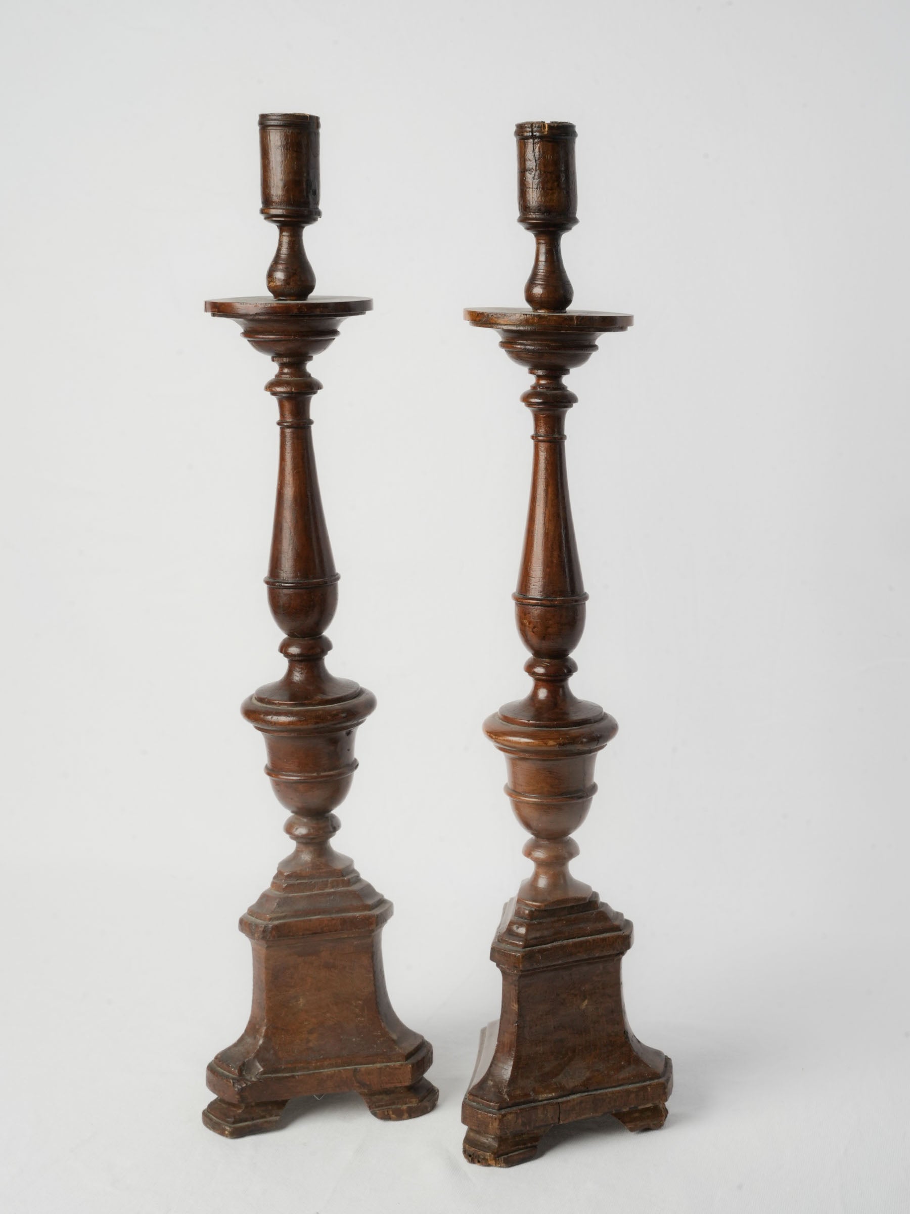 Decorative Slender Proportioned Candlesticks