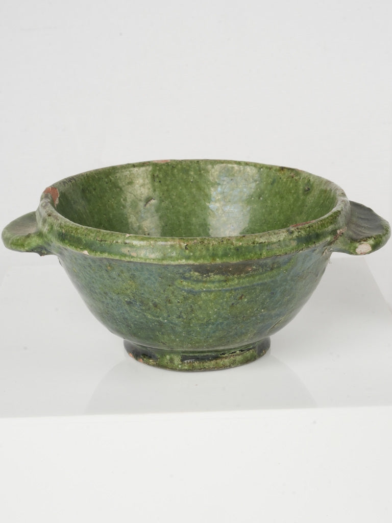 Richly glazed French ceramic bowl