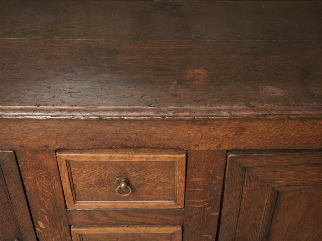 Understated Elegant Oak Credenza