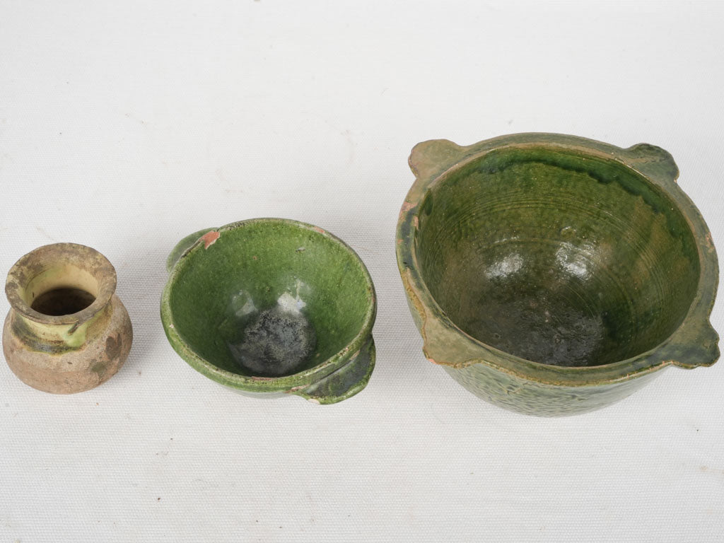 Charming French rustic ceramic set