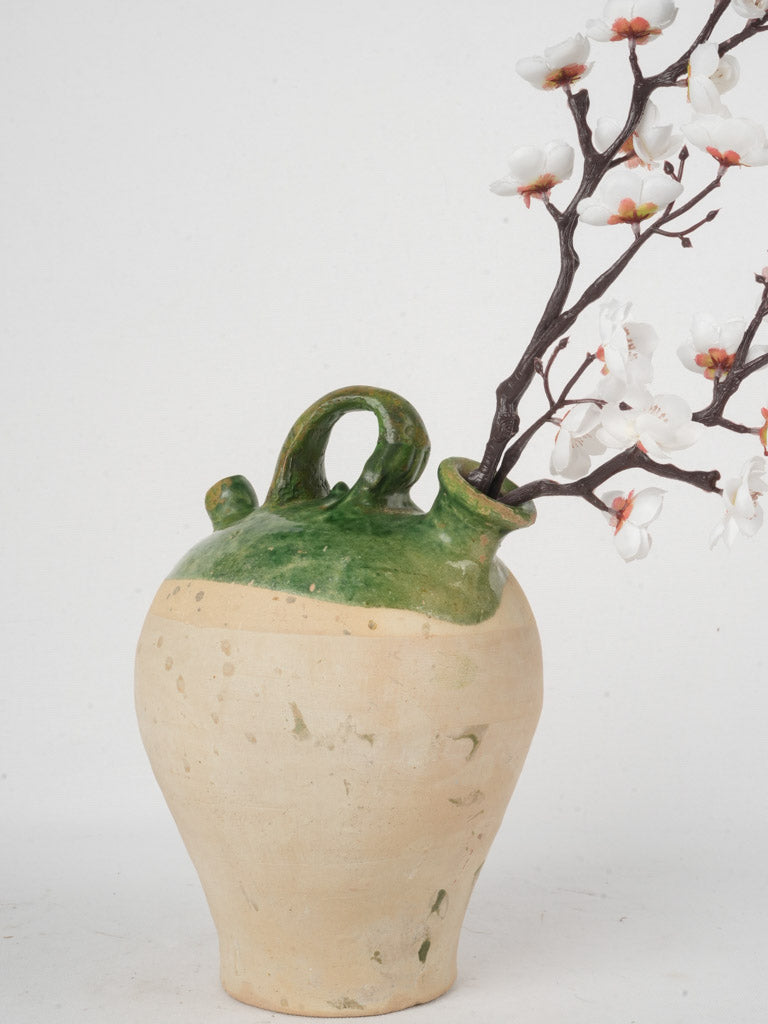 Historic glazed French pottery  