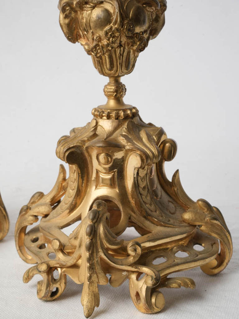 Luxurious 19th-century candelabra design