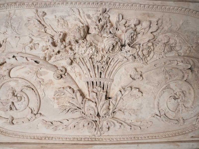 Large salvaged Louis XVI style panel - 56"