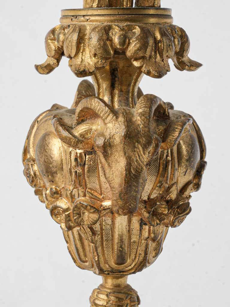 Classic opulent French candelabra pair