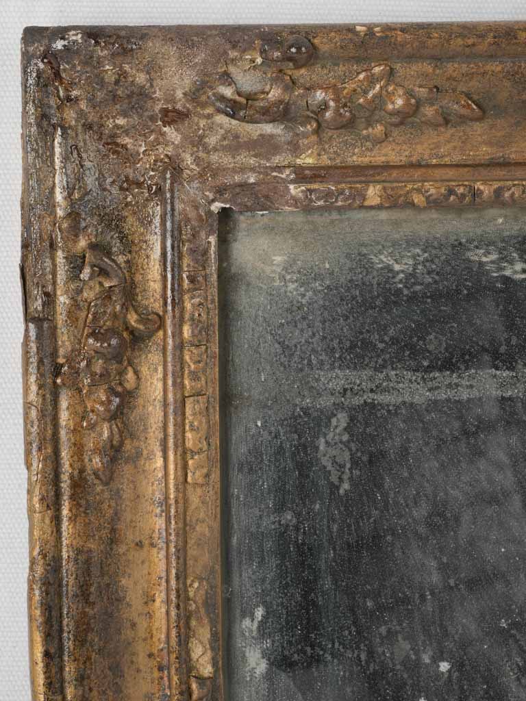 Charming Antiqued French Mirror