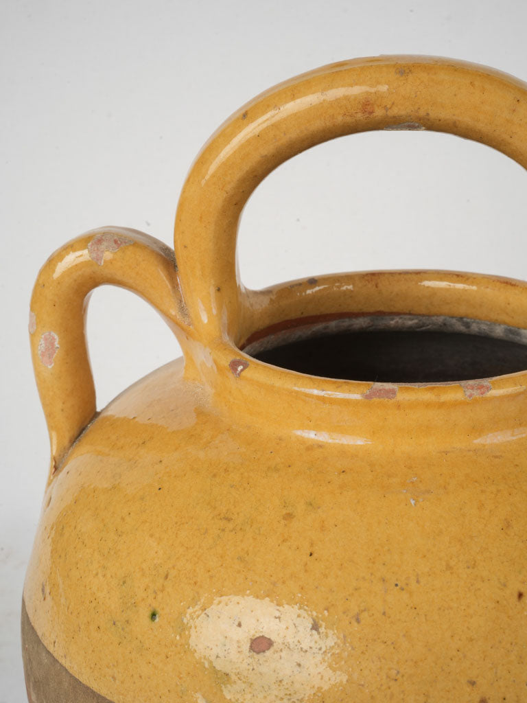 Terracotta rustic French pitcher