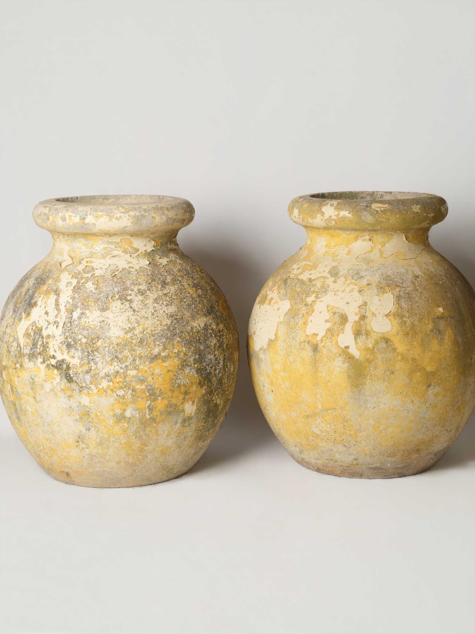 4 Olivette fiber cement planters attributed to Willy Guhl 27½"