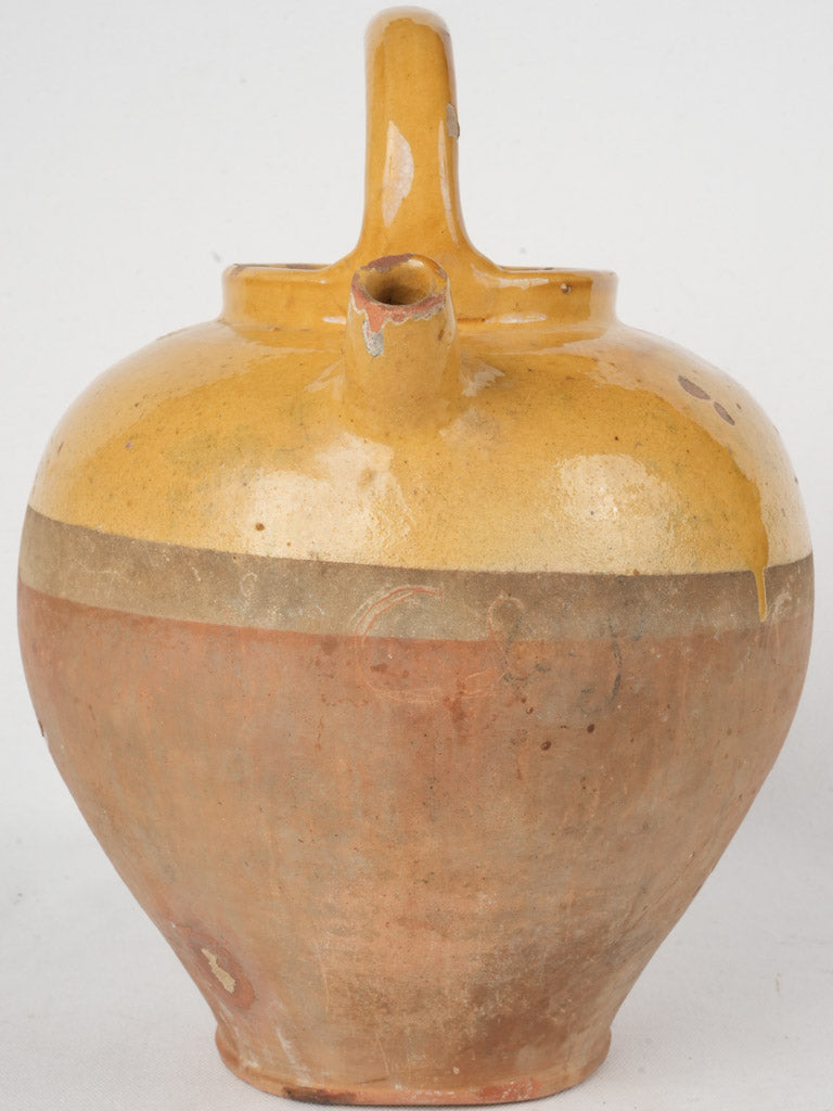 Decorative antique French earthenware