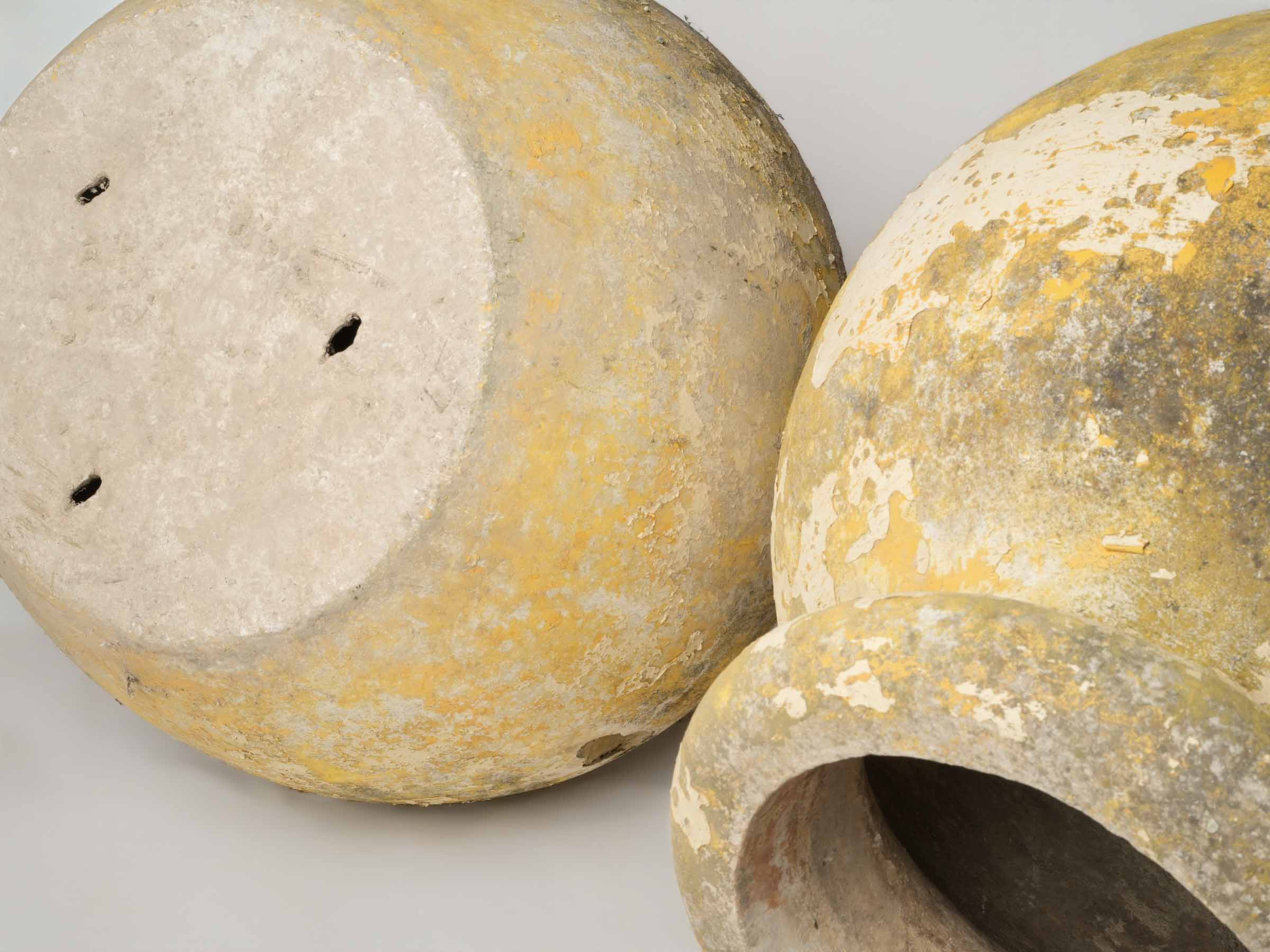 4 Olivette fiber cement planters attributed to Willy Guhl 27½"