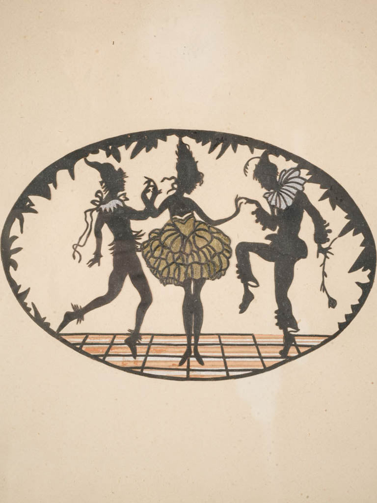 Elegant Oval Border Illustration