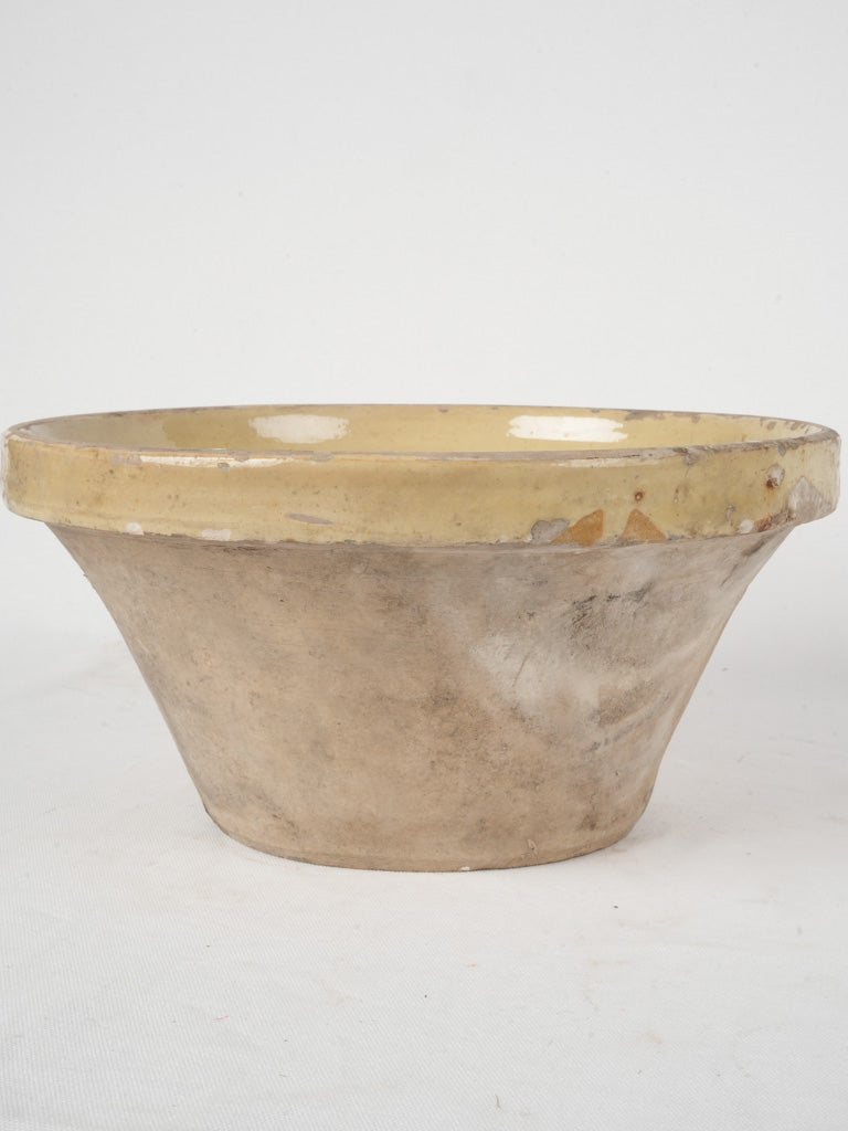 Artisan handcrafted rustic Tian bowl