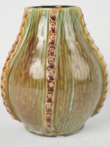 Antique French artisan pottery vase