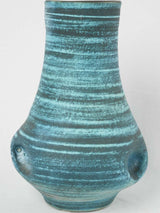 Colorful 1960s French ceramic vase