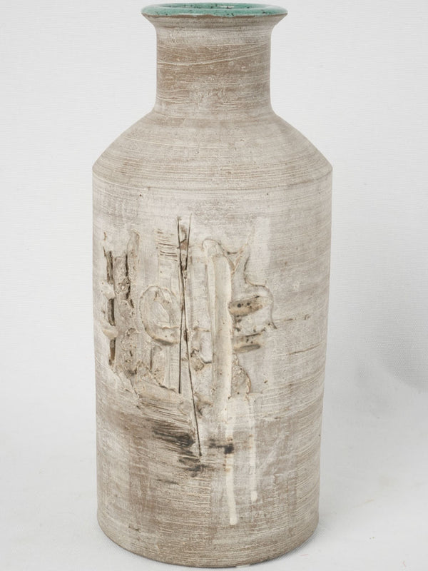 Vintage off-white ceramic Karl Jüttner vase