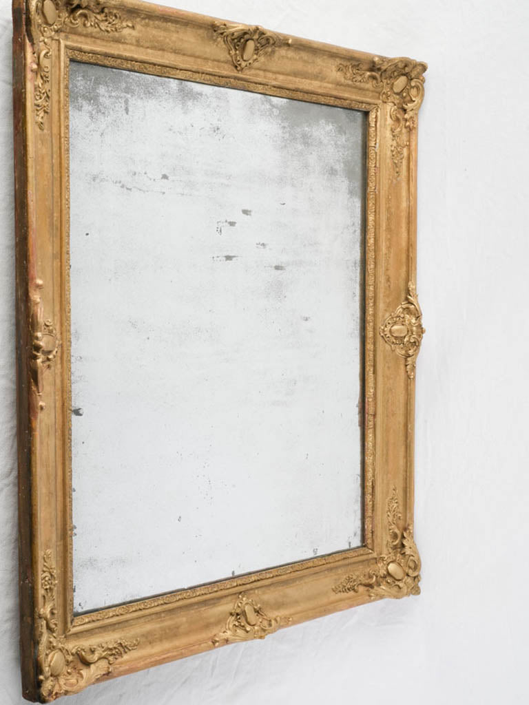 Richly detailed Napoleon III mirror  