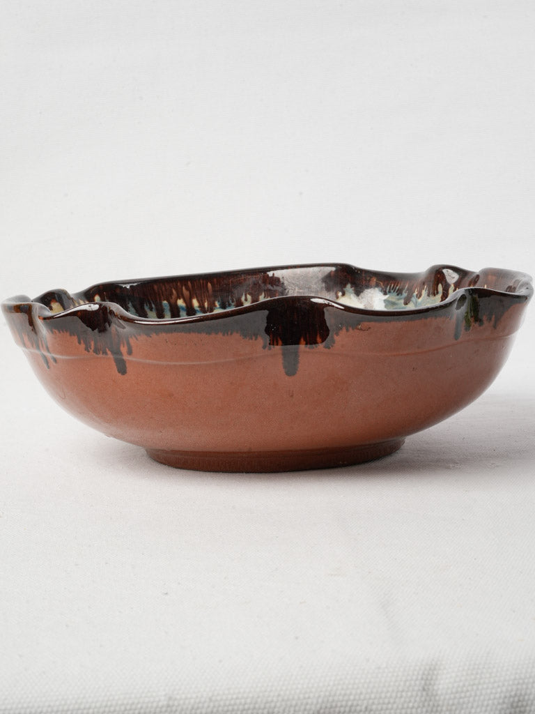 Rustic terre mêlées kitchenware