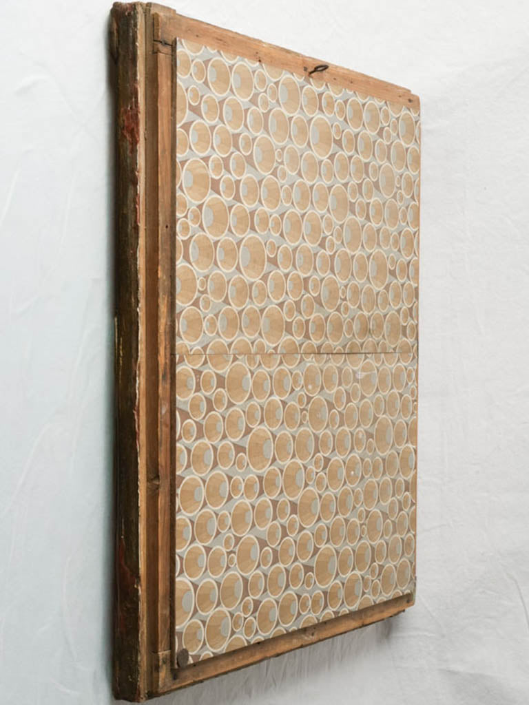 Timeless giltwood antique wall mirror