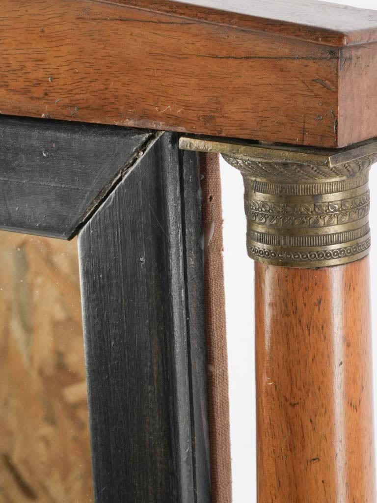 Fixed psyche style console mirror  