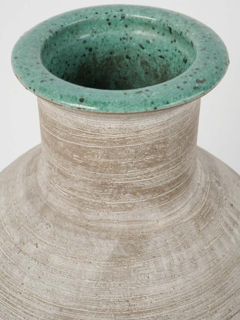 Textured mid-century German sculptural ceramic
