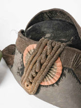 Antique English bicorn hat & case - Hobson & sons 19"