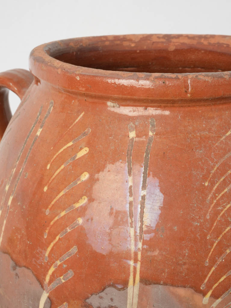 Rodent-proof antique confit pottery
