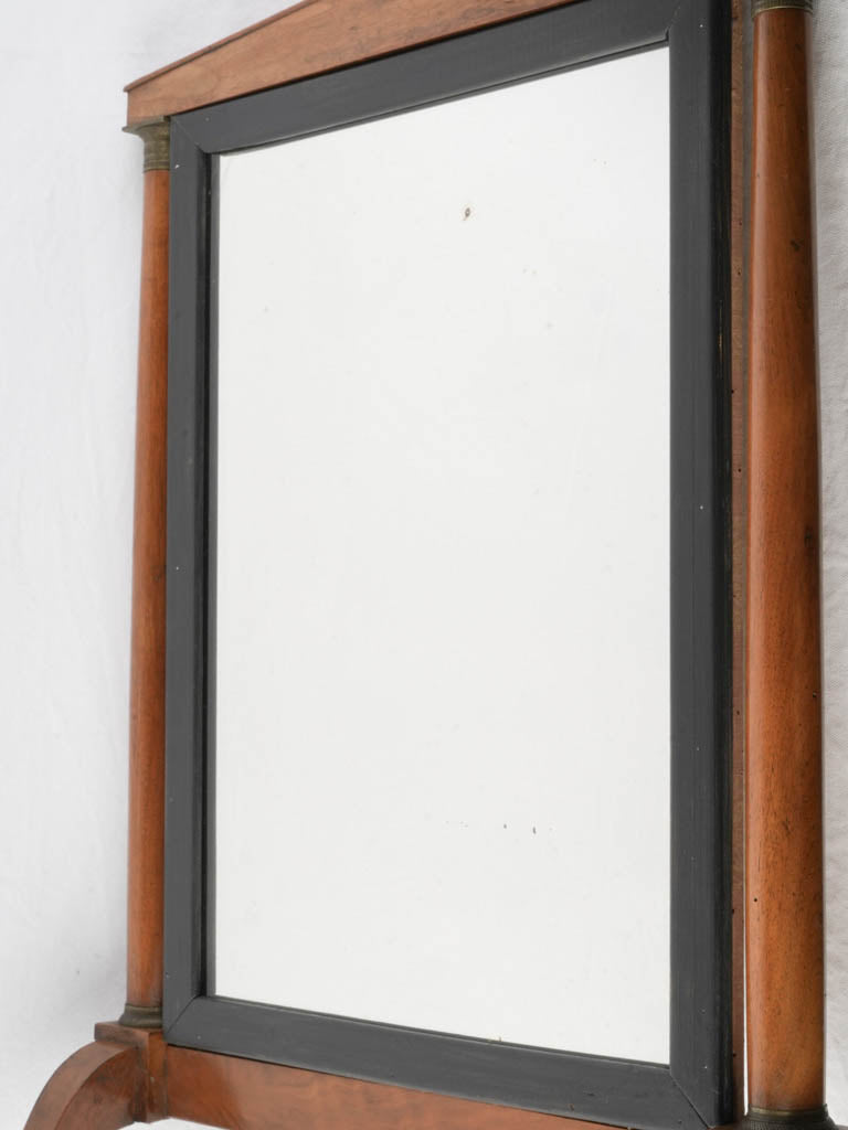 Elegant nineteenth-century tabletop mirror  