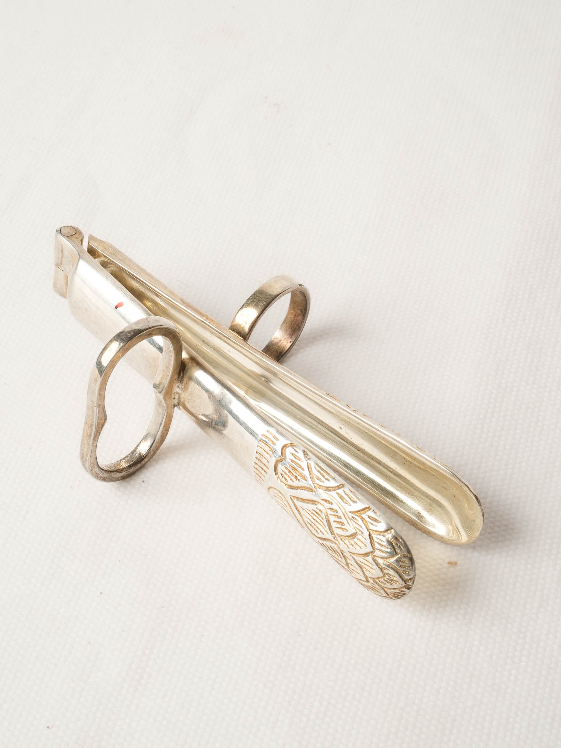 Antique French Asparagus Tongs