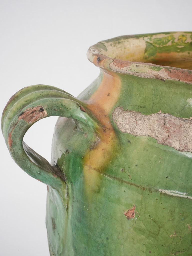 Unique French country glazed pottery collectible