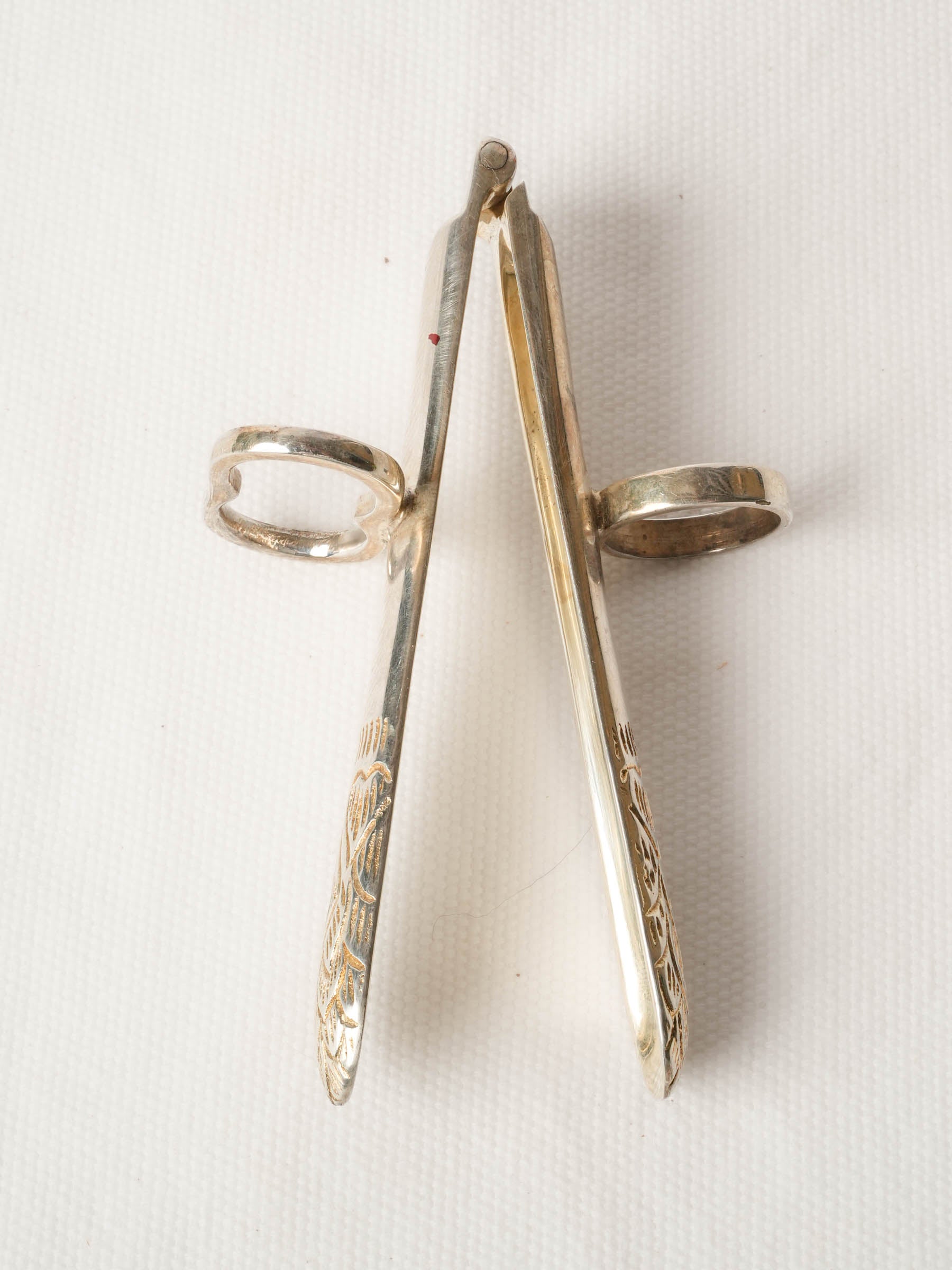 Antique French Asparagus Tongs