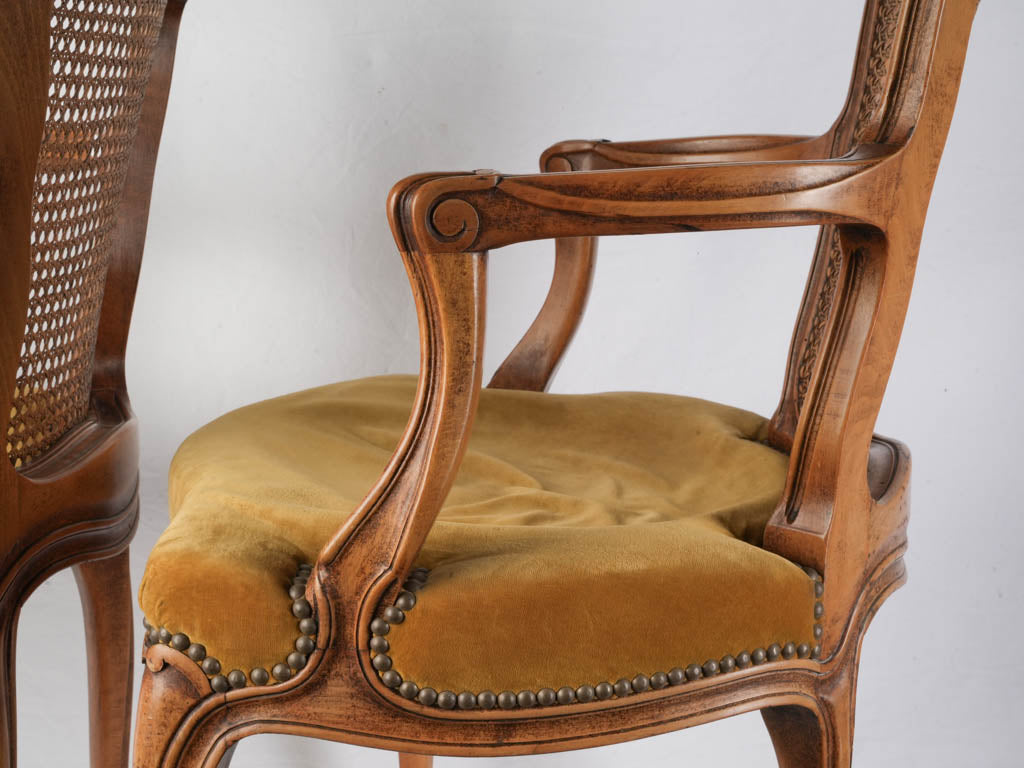 Timeworn Character Wood Armchairs  