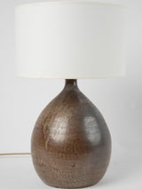 1960s Anduze glazed ceramic lamp