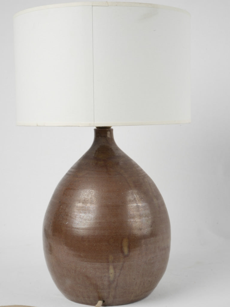 Stylish French artisanal ceramic lamp