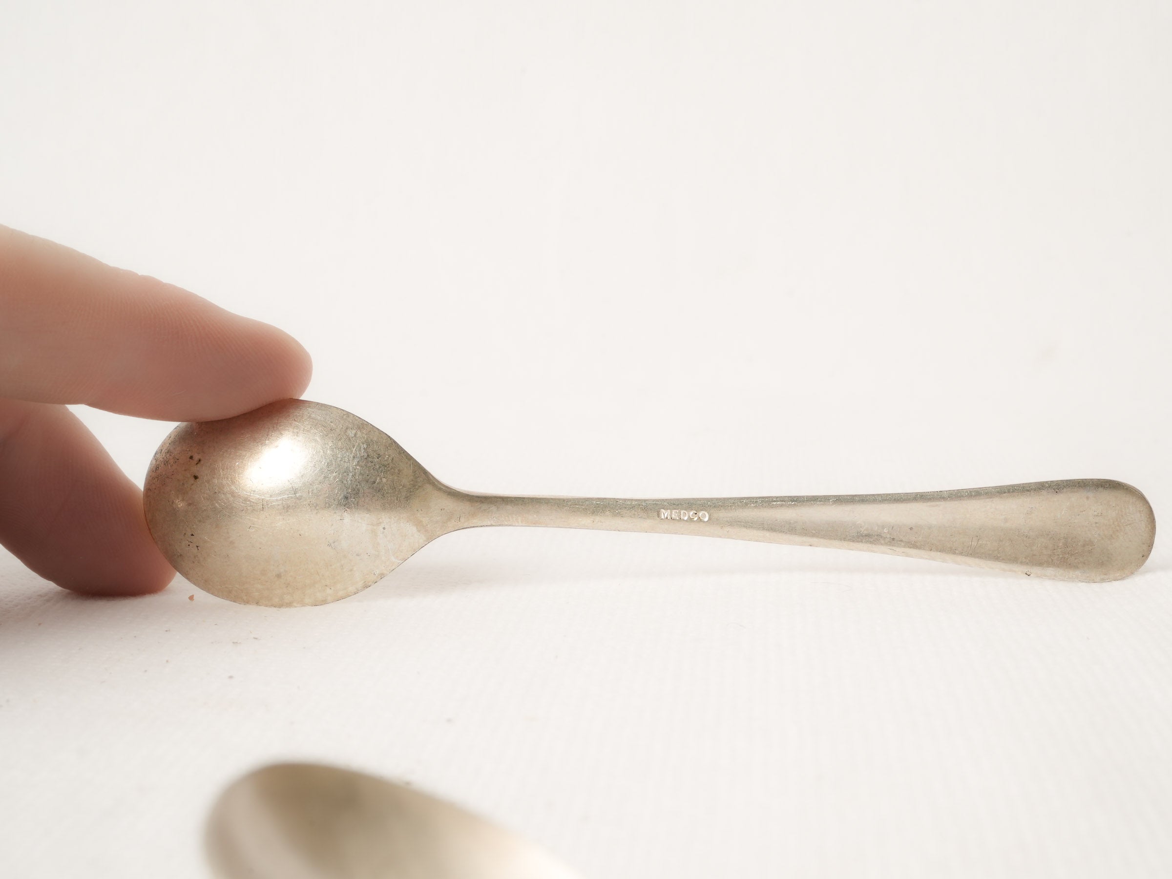 Set of Five Vintage Teaspoons