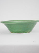 Antique French green Tian bowl 14¼"
